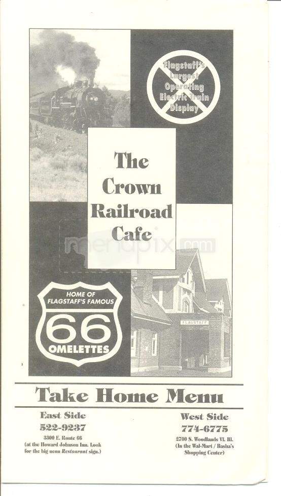 /825962/Crown-Railroad-Cafe-Flagstaff-AZ - Flagstaff, AZ