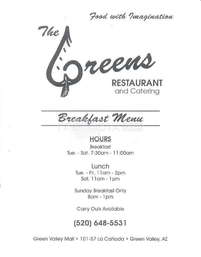 /826225/Greens-Restaurant-Green-Valley-AZ - Green Valley, AZ