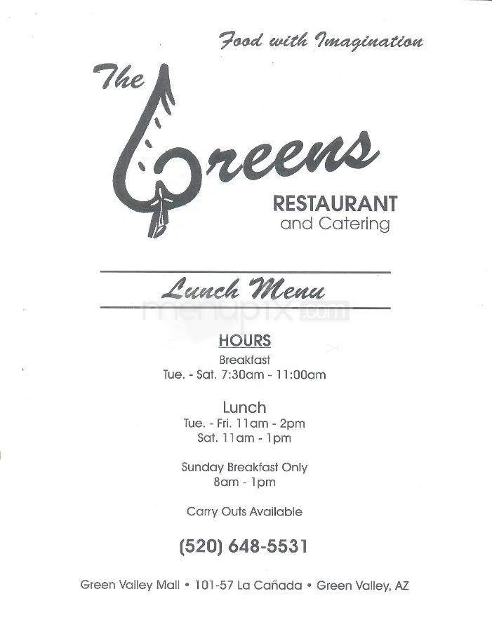 /826225/Greens-Restaurant-Green-Valley-AZ - Green Valley, AZ