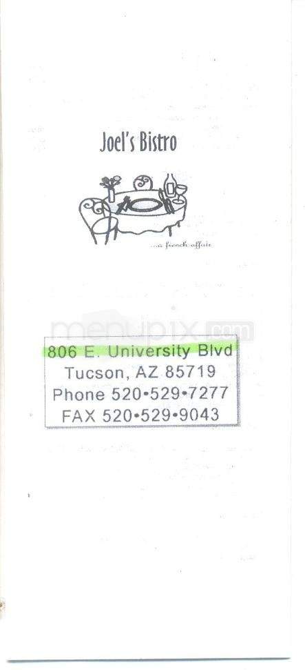 /830641/Joels-Bistro-Tucson-AZ - Tucson, AZ