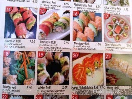 Aki Sushi & Roll - Los Angeles, CA menu_pic