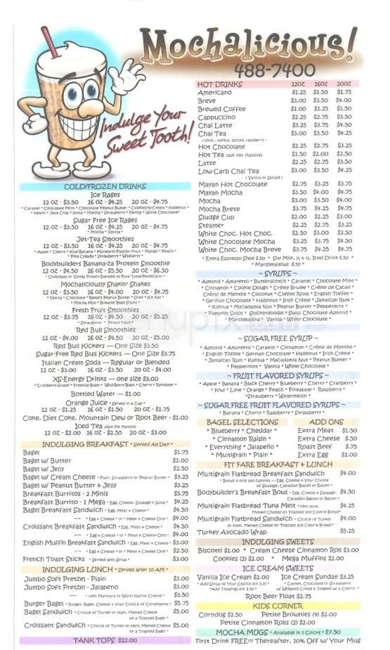 Mochalicious - North Pole, AK menu_pic