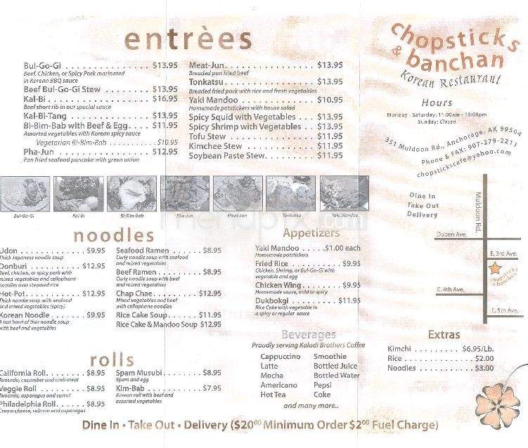 /199042/Chopsticks-and-Banchan-Korean-Restaurant-Anchorage-AK - Anchorage, AK