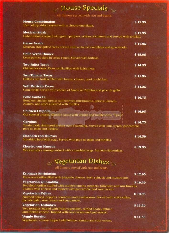 Gallo's Mexican Restaurant - Anchorage, AK menu_pic