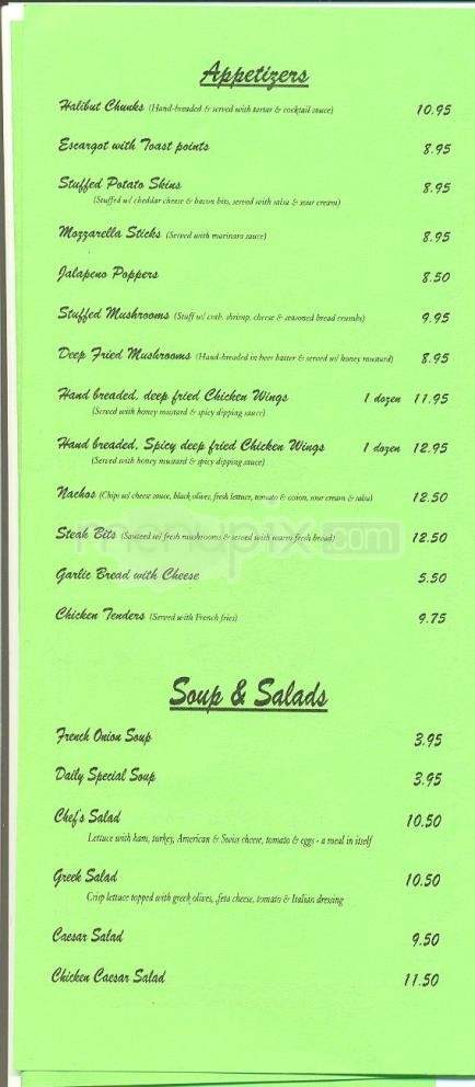Elf's Den - North Pole, AK menu_pic