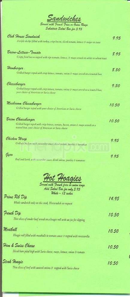 Elf's Den - North Pole, AK menu_pic