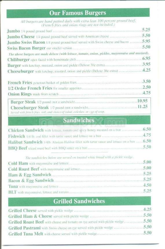 Lucky Wishbone - Anchorage, AK menu_pic