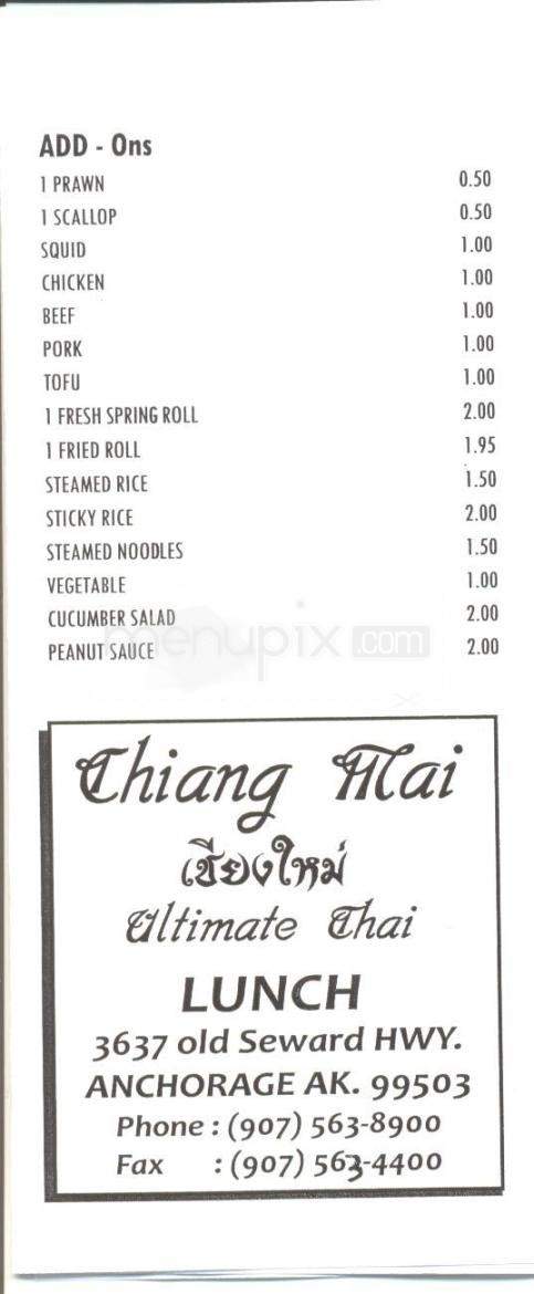 /5300851/Chiang-Mai-Thai-Restaurant-Anchorage-AK - Anchorage, AK