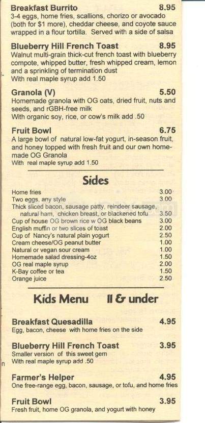 Middle Way Cafe - Anchorage, AK menu_pic