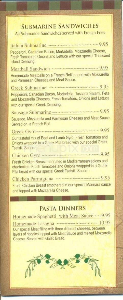 Milano's Pizza - Anchorage, AK menu_pic