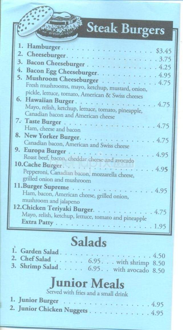 Burger Cache - Anchorage, AK menu_pic