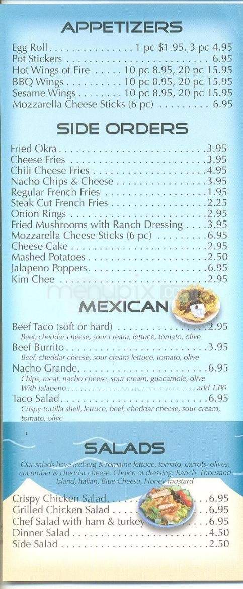 Max's Beefy Burgers - Anchorage, AK menu_pic
