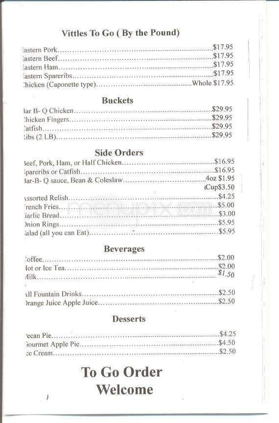 The Bar-B-Q Pit - Anchorage, AK menu_pic