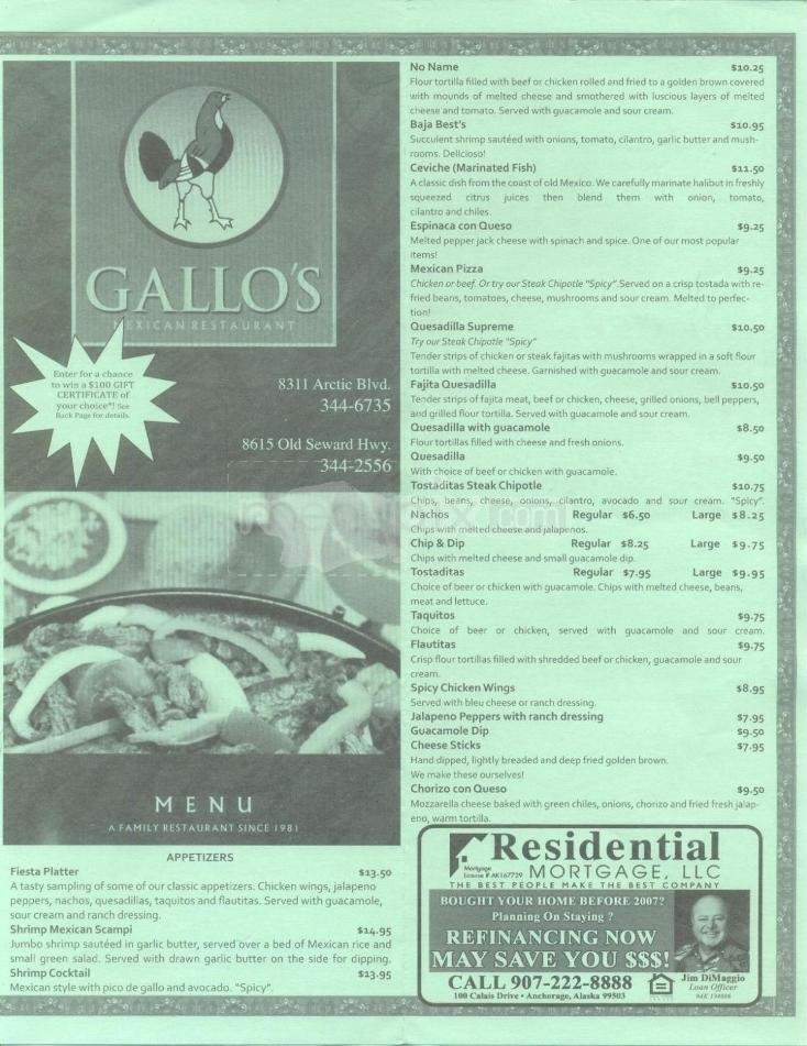 /5301326/Gallos-Mexican-Restaurant-Anchorage-AK - Anchorage, AK