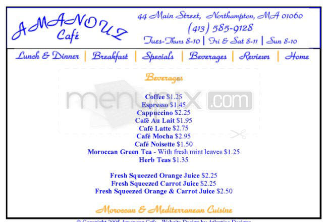 /600059/Amanouz-Cafe-Northampton-MA - Northampton, MA