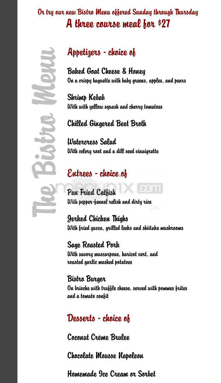 Parasise City Tavern - Northampton, MA menu_pic