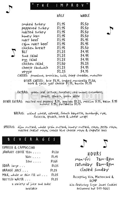 Loose Goose Cafe - Amherst, MA menu_pic