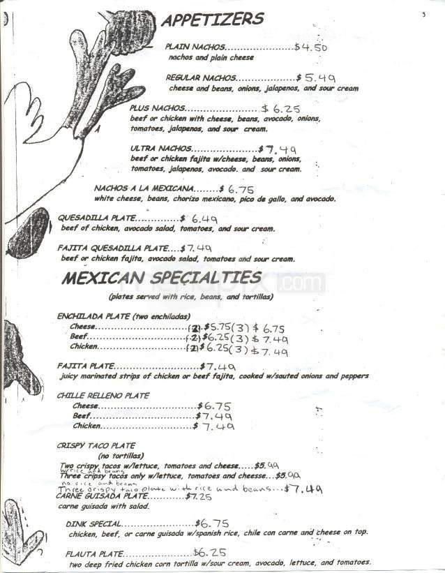 Chicken Bowl Chavero's Restaurant - Austin, TX menu_pic