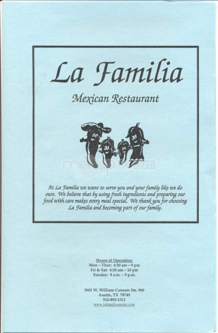 /4316364/La-Familia-Restaurant-Austin-TX - Austin, TX