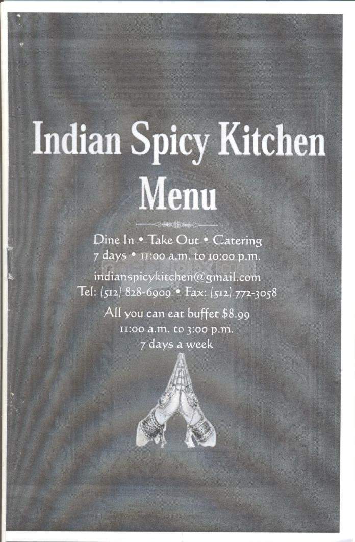/514157/Indian-Spicy-Kitchen-Austin-TX - Austin, TX