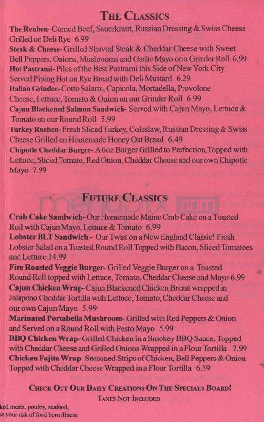Burlington Bay Market & Cafe - Burlington, VT menu_pic