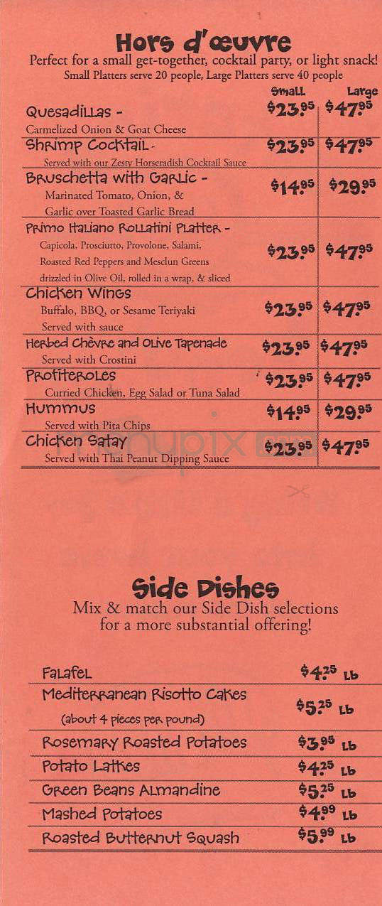 City Market - Burlington, VT menu_pic