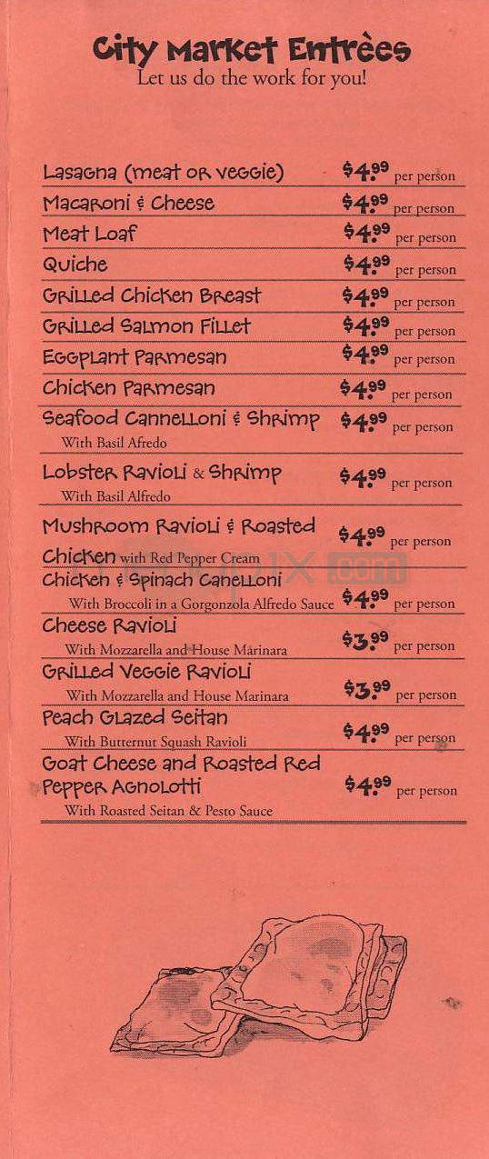 City Market - Burlington, VT menu_pic