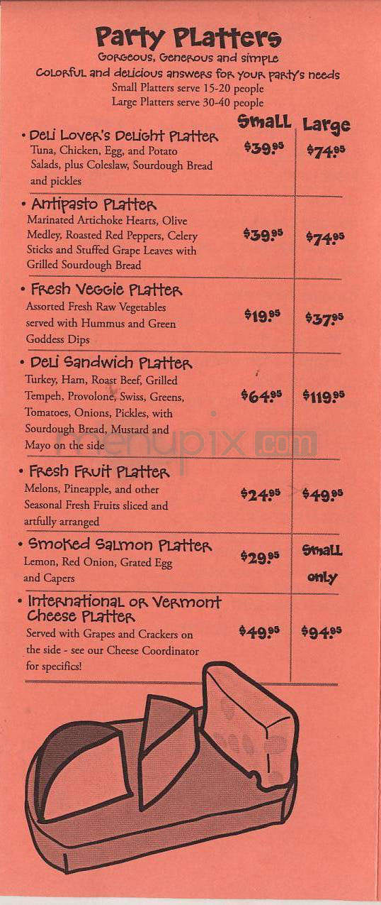 City Market - Burlington, VT menu_pic