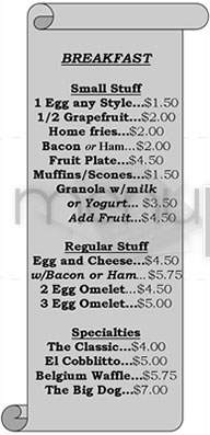Cobblestone Deli - Burlington, VT menu_pic