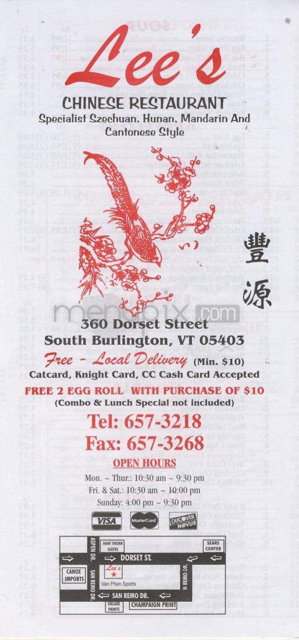 /740057/Lees-Chinese-Restaurant-South-Burlington-VT - South Burlington, VT