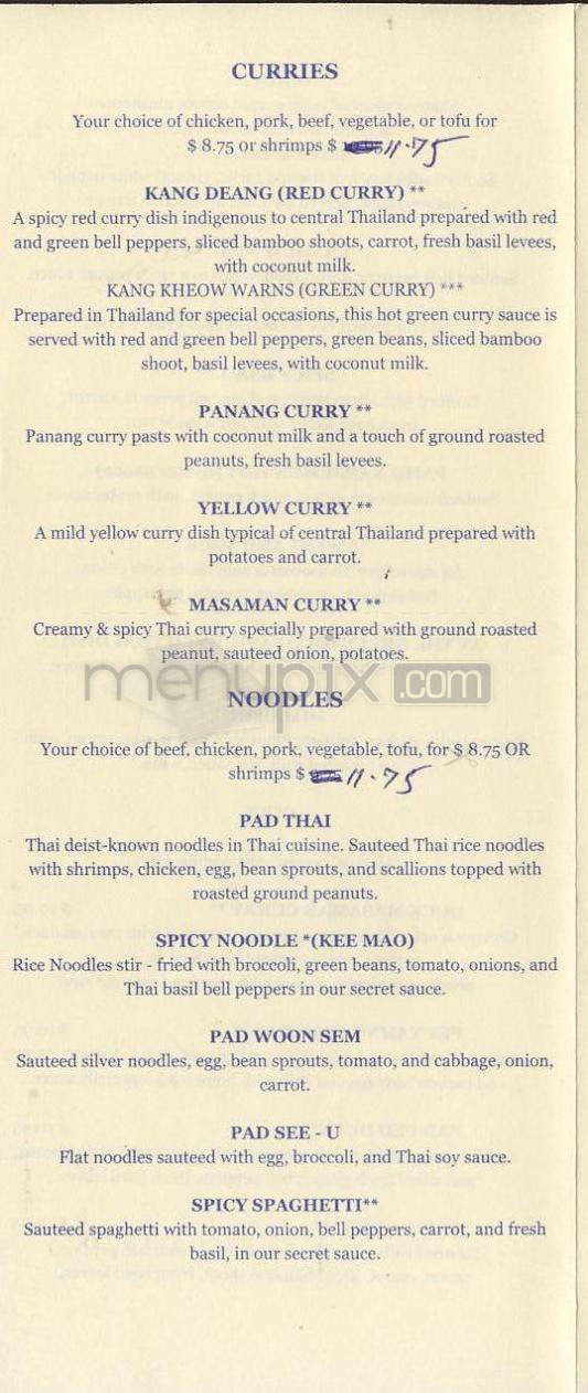 Lemon Grass Thai - Shelburne, VT menu_pic