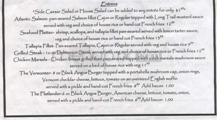 McKee's Pub & Grill - Winooski, VT menu_pic