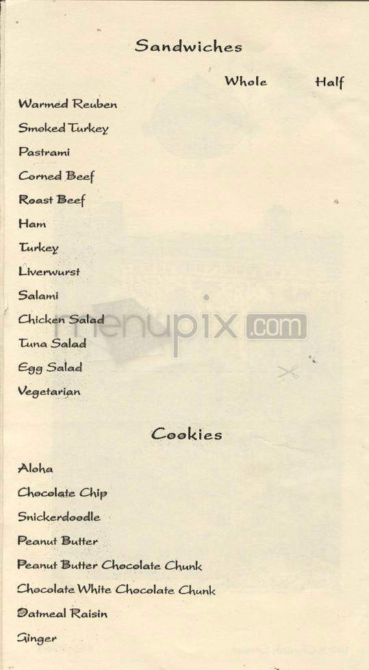 Red Onion Restaurant - Burlington, VT menu_pic