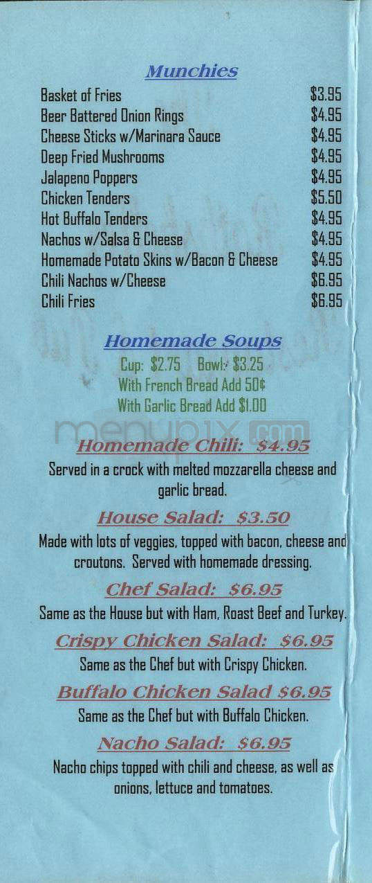 The Rathskeller - Burlington, VT menu_pic
