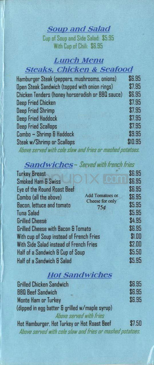 The Rathskeller - Burlington, VT menu_pic