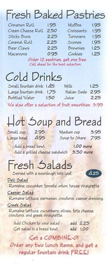 Wheat Montana - Billings, MT menu_pic