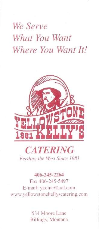 Yellowstone Kelly's - Billings, MT menu_pic