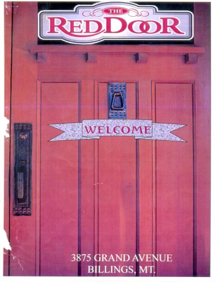 The Red Door Lounge - Billings, MT menu_pic