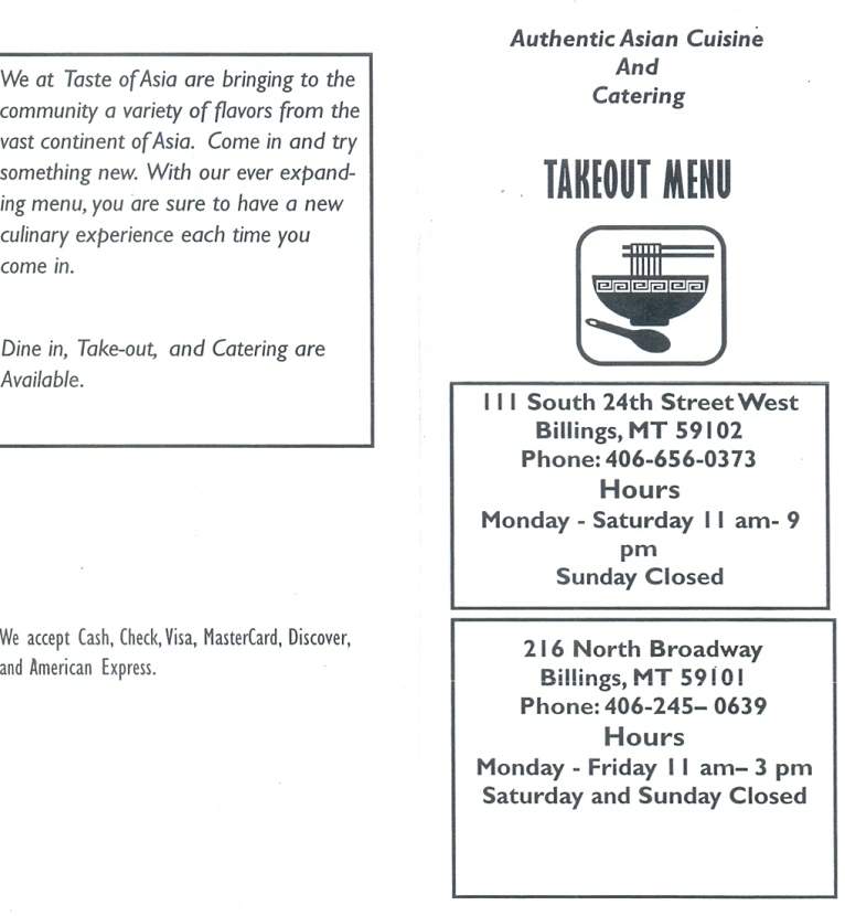 Taste Of Asia - Billings, MT menu_pic