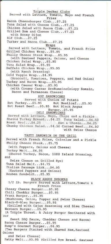 Frank's Diner - Binghamton, NY menu_pic