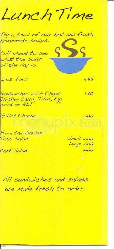 Cup-A-Jo - Binghamton, NY menu_pic