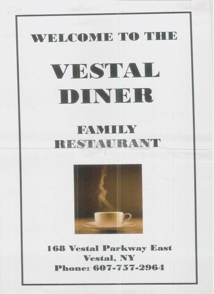 Vestal Diner - Vestal, NY menu_pic
