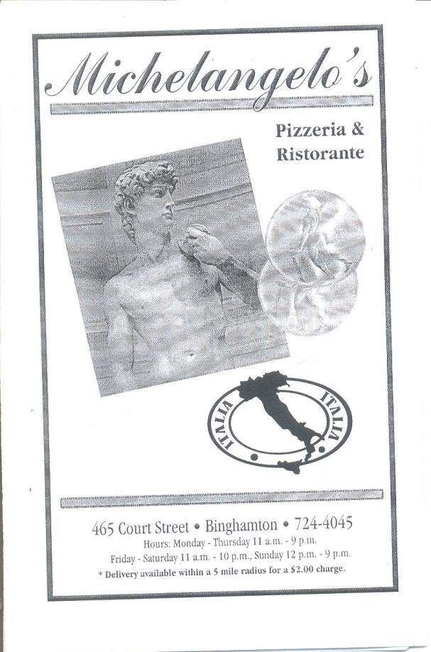 /3227880/Michelangelo-Pizzeria-and-Restaurant-Binghamton-NY - Binghamton, NY