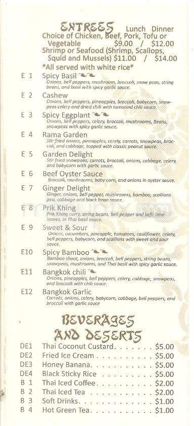 1st Thai Basil - Endicott, NY menu_pic