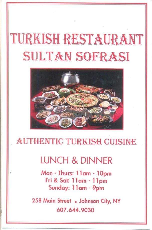 /511649/Sultan-Sofrasi-Turkish-Restaurant-Johnson-City-NY - Johnson City, NY