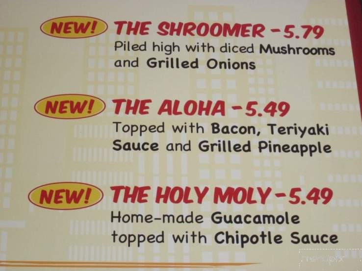 Burger City Grill - Lomita, CA menu_pic