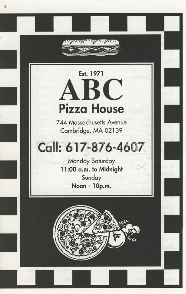 /13/ABC-Pizza-House-Cambridge-MA - Cambridge, MA