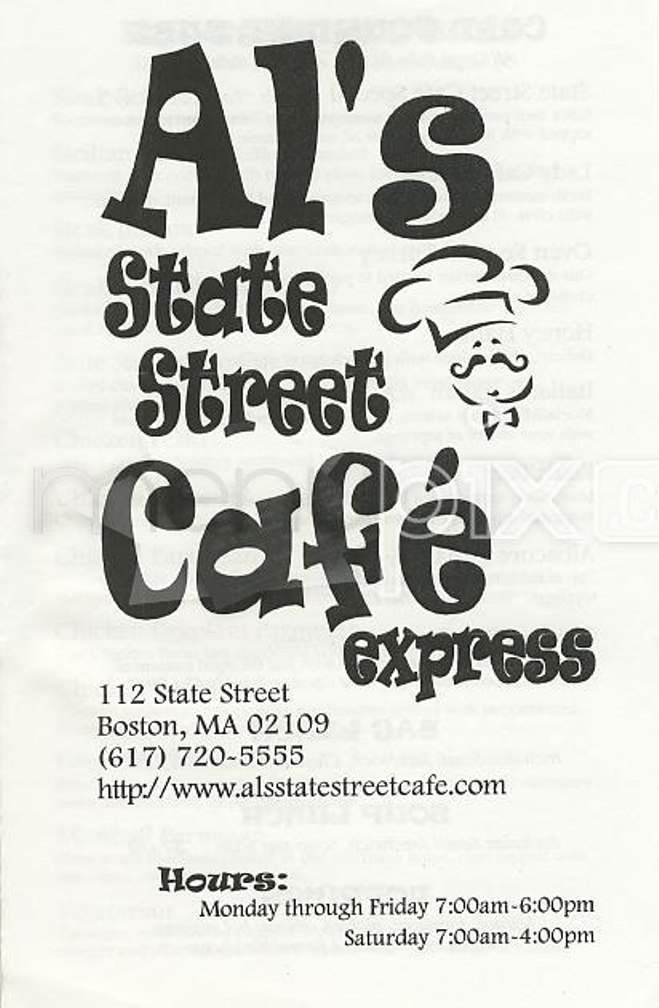/25/Als-State-Street-Cafe-Boston-MA - Boston, MA