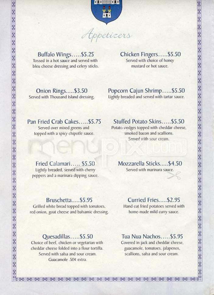 An Tua Nua - Boston, MA menu_pic