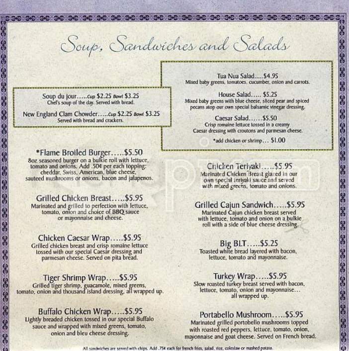 An Tua Nua - Boston, MA menu_pic